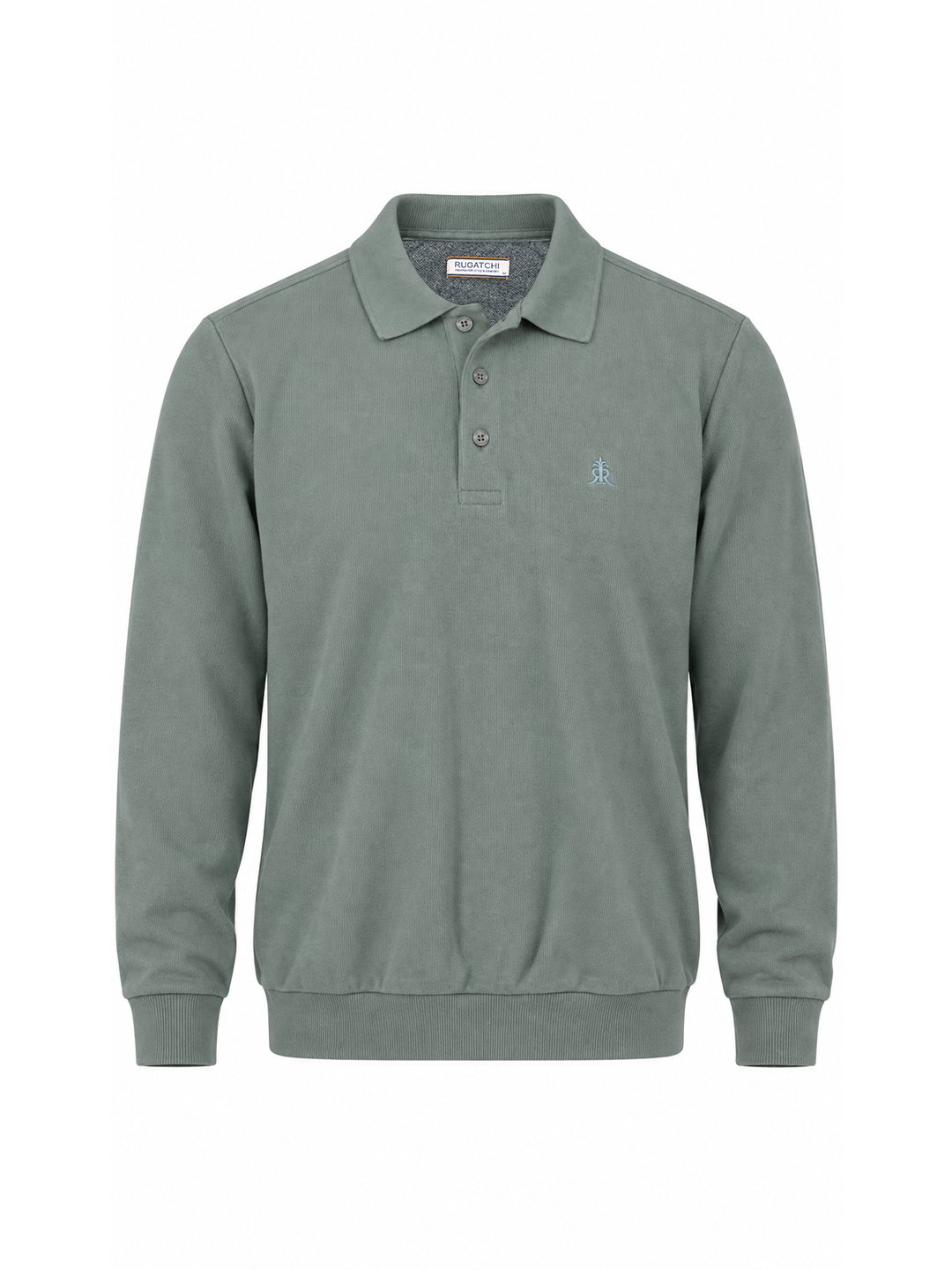 Plain Selanik - Polo Collar · Moss
