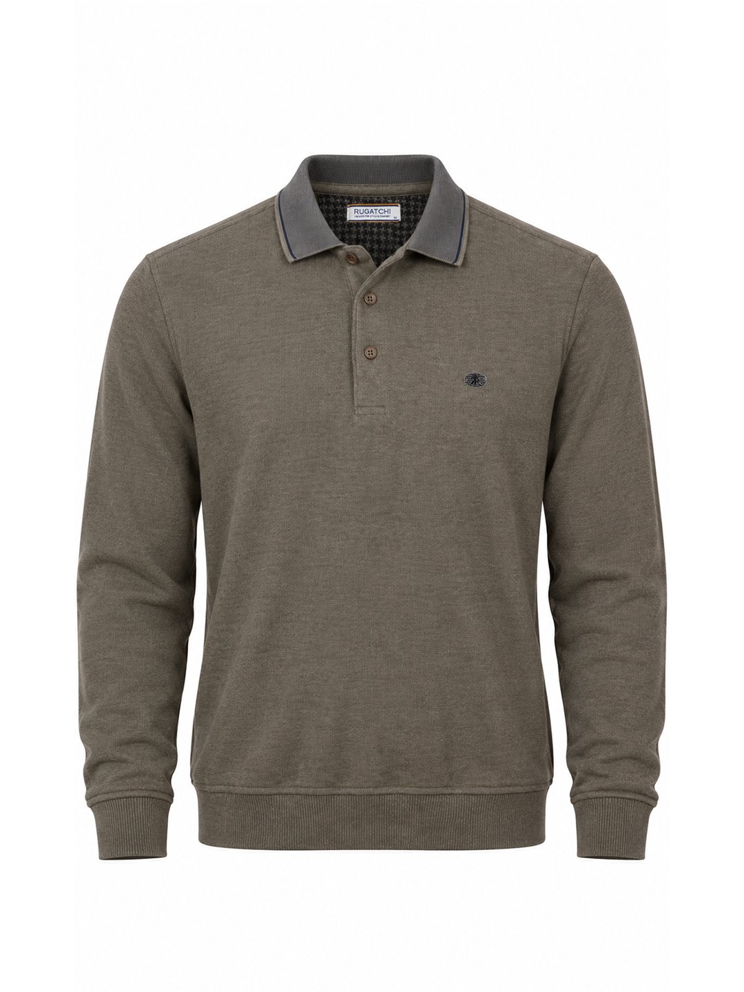 Plain Selanik - Polo Collar · Khaki Heather