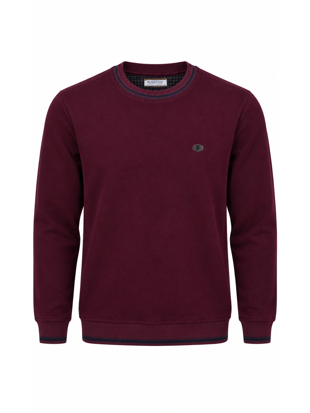 Plain Selanik - Crew Neck · Dark Burgundy