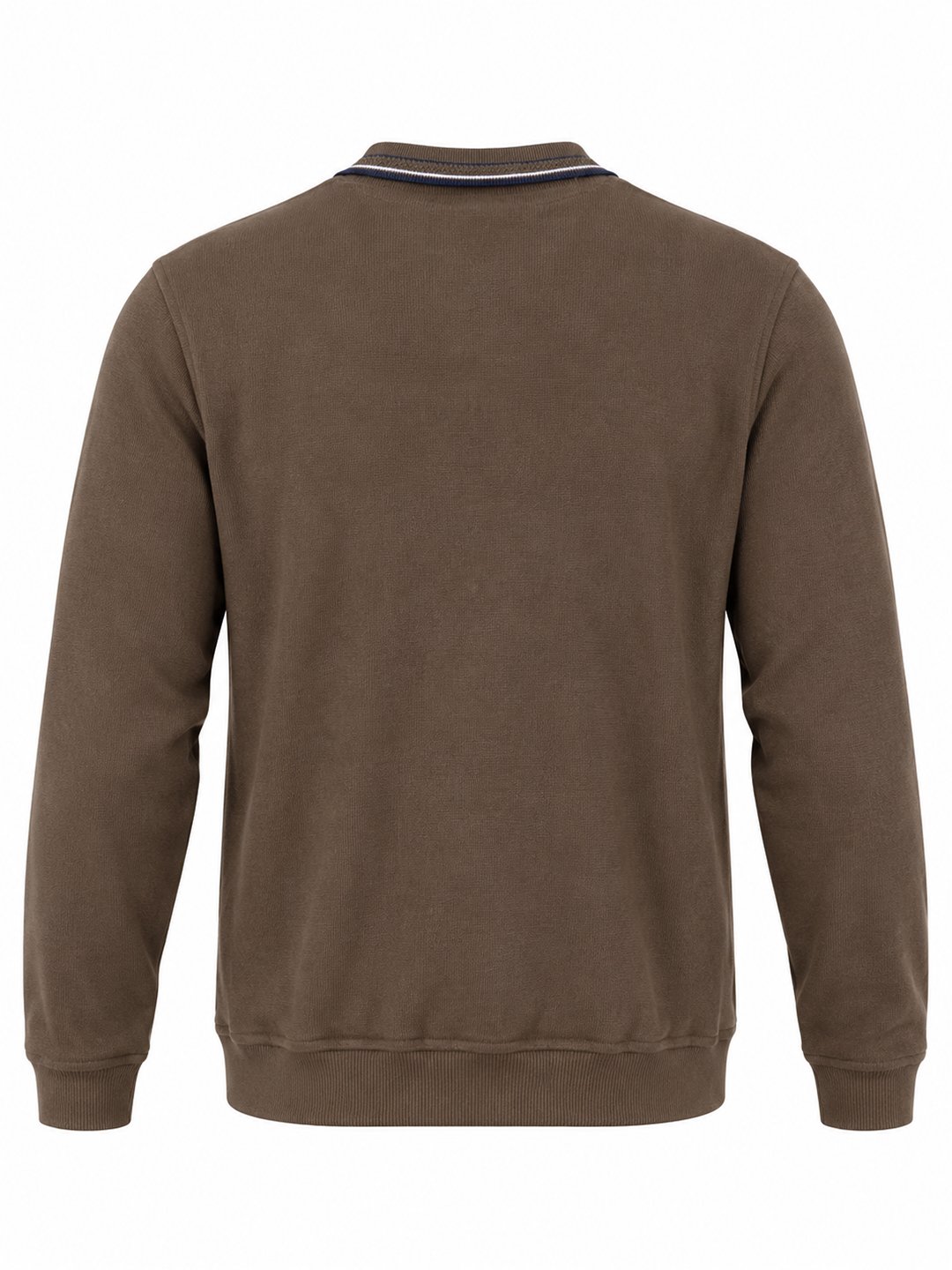 Plain Selanik - Zip Polo Collar