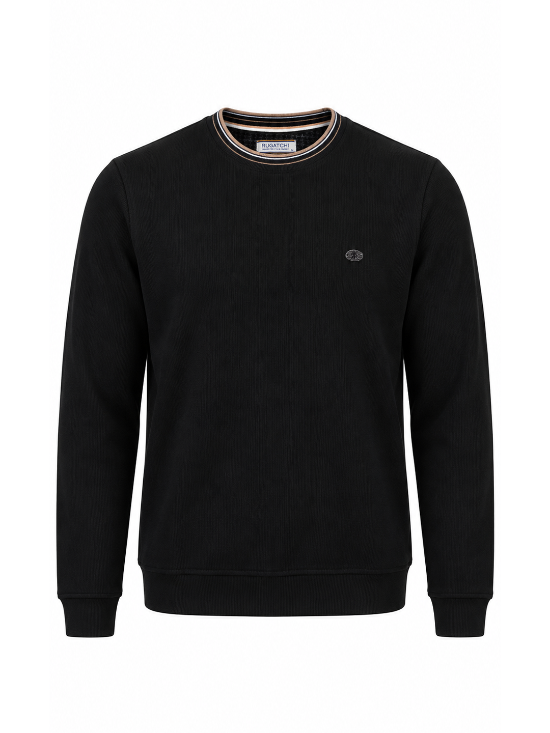 Plain Selanik - Crew Neck · Black