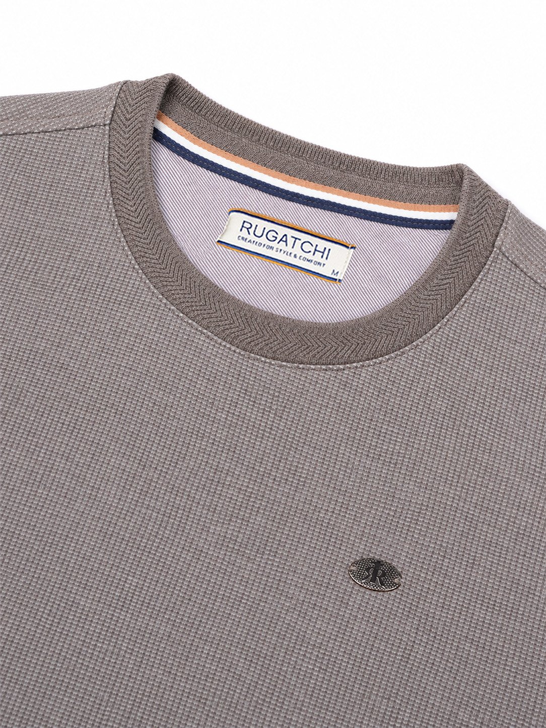 Heather Waffle - Crew Neck