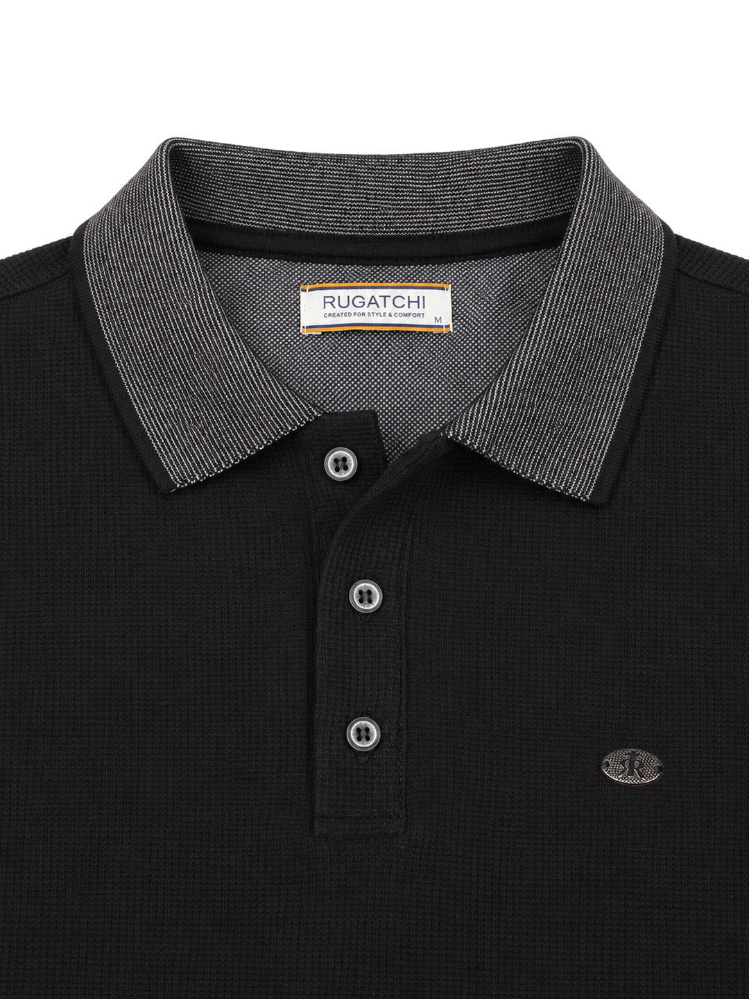 Düz Waffle - Polo Yaka