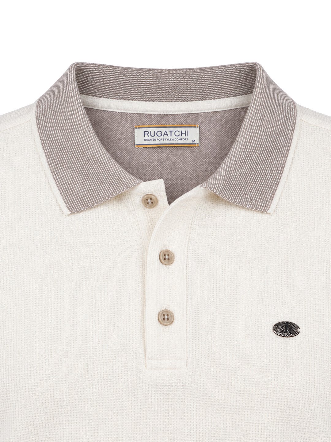 Düz Waffle - Polo Yaka