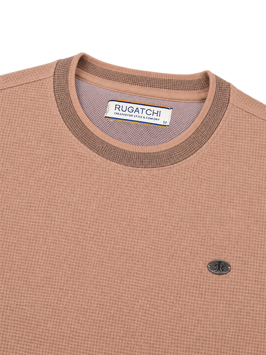 Plain Waffle - Crew Neck