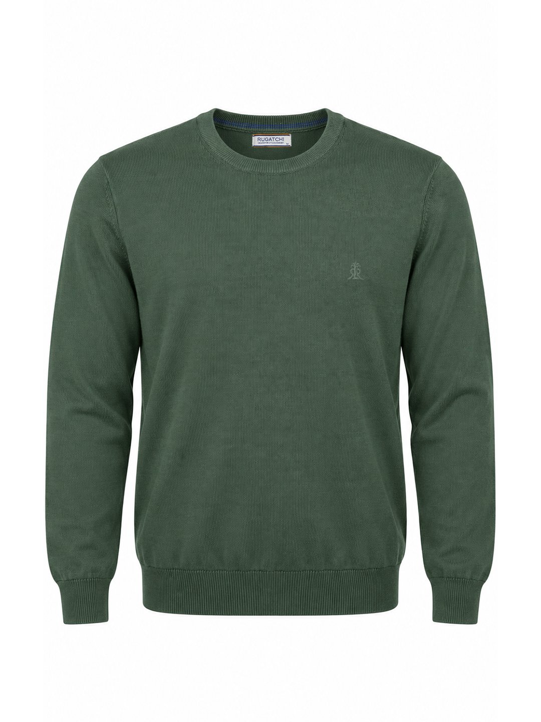 Knit Sweater - Crew Neck · Olive